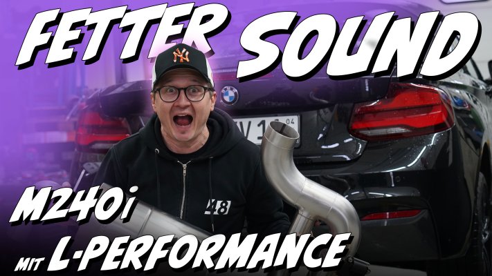 BMW M 240 i: Ramair Ansaugung mit L-Performance Abgasanlage! - Neues Video: Ramair Ansaugung mit L-Performance Abgasanlage