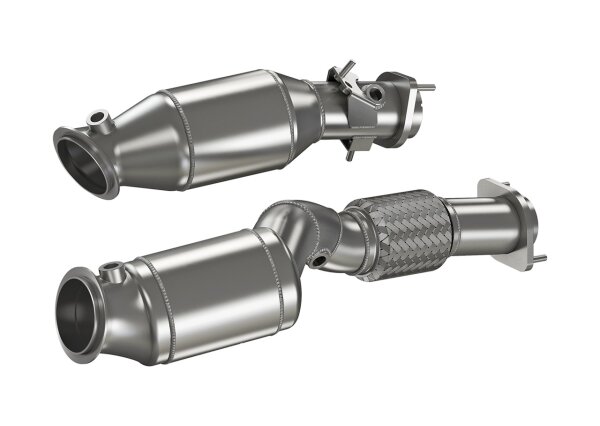 HJS Downpipe passend für BMW M2 G87, M3 G80/G81, M4 G82/G83
