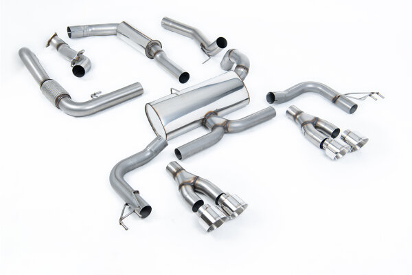 Milltek Sport Abgasanlage passend für Honda Civic Type R FK2 2.0 Turbocharged i-VTEC