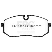 EBC Yellowstuff Bremsbeläge Vorderachse passend...