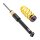 KW Gewindefahrwerk V1 inox passend für AUDI A4 (8E) 8EC, QB6, B7 11/2004-06/2008 RS4 quattro