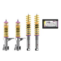 KW Gewindefahrwerk V1 inox passend für AUDI 90 (B3)...
