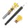 KW Gewindefahrwerk V1 inox passend für BMW 3er Coupe (E46) 346C, M346, M390 12/1998-07/2006 M3
