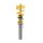 KW Gewindefahrwerk V1 inox passend für BMW 3er Coupe (E46) 346C, M346, M390 12/1998-07/2006 M3