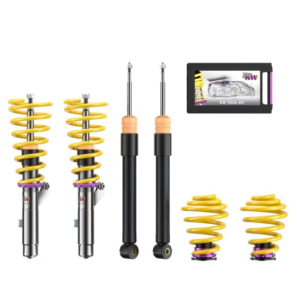 KW Gewindefahrwerk V1 inox passend für BMW Z4 Roadster (E89) Z89, ZR 02/2009-08/2016 sDrive 30 i