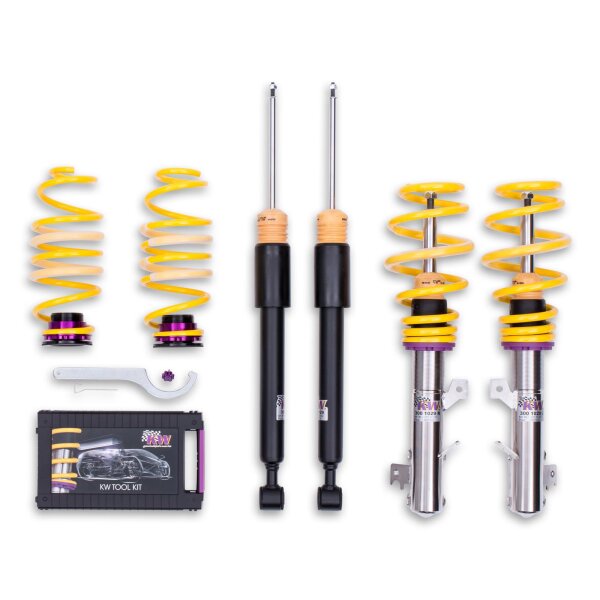 KW Gewindefahrwerk V1 inox passend für FORD FIESTA VI (JA8_, CB1, CCN) 06/2008- 1.6 ST200