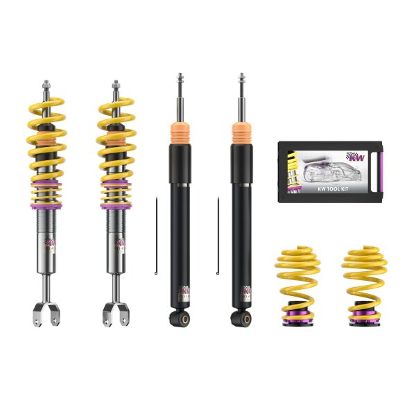 KW Gewindefahrwerk V2 inox passend für BMW Z4 Coupe (E86) M85, Z85 03/2006-01/2009 3.0 si