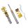 KW Gewindefahrwerk V2 inox passend für TOYOTA AVENSIS Stufenheck (_T27_) 11/2008-10/2018 1.6 D4-D (WWT270_)