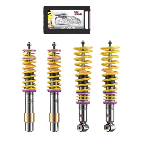 KW Gewindefahrwerk V3 inox passend für BMW 6er (E63) 663C, M5/M6, M560 09/2003-12/2010 630 i