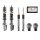 KW Gewindefahrwerk V3 Classic Line passend für BMW 3er Coupe (E36) 3B, 3/B, M3B, M3/B 10/1991-05/1999 325 is