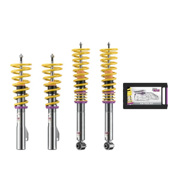 KW Gewindefahrwerk V3 inox passend für BMW 7er (E38) 7/G, 7/GK 03/1994-11/2001 735 i, iL