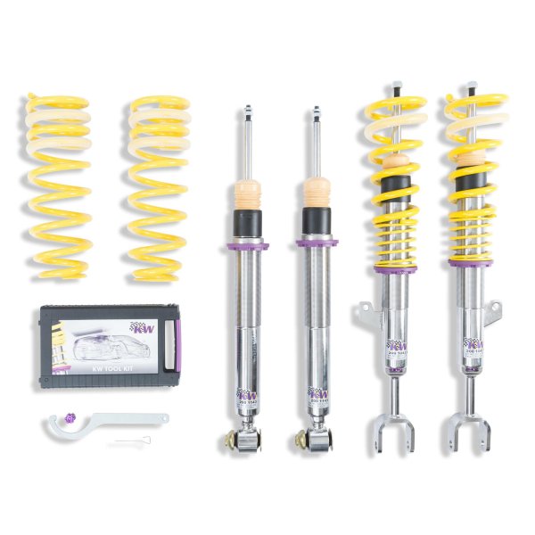 KW Gewindefahrwerk V3 inox passend für BMW 5er (G30, F90) F5LM, G5L 09/2016- 525 d