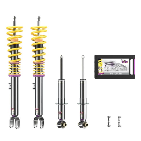 KW Gewindefahrwerk V3 inox passend für BMW 6er Gran Turismo (G32) G6GT 06/2017- 630 d