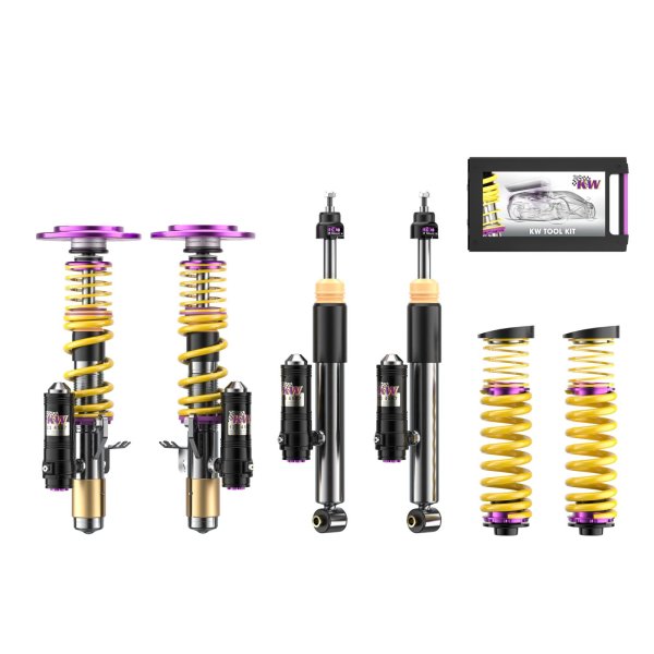 KW Gewindefahrwerk V3 Clubsport inkl. Stützlager passend für BMW 4er Coupe (F32, F82) 3C, M3, M3 GTS 07/2013- 425 d