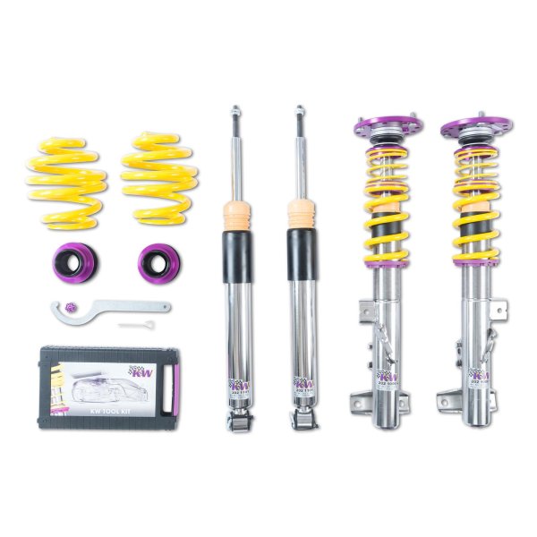 KW Gewindefahrwerk V3 Clubsport inkl. Stützlager passend für BMW 3er Coupe (E36) 3B, 3/B, M3B, M3/B 10/1991-05/1999 325 is