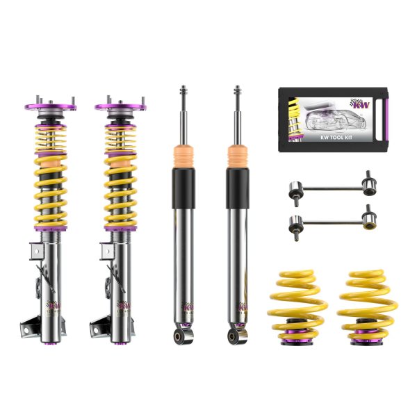 KW Gewindefahrwerk V3 Clubsport inkl. Stützlager passend für BMW 3er (E36) 3C, 3/C, M3/B 09/1990-11/1998 325 tds