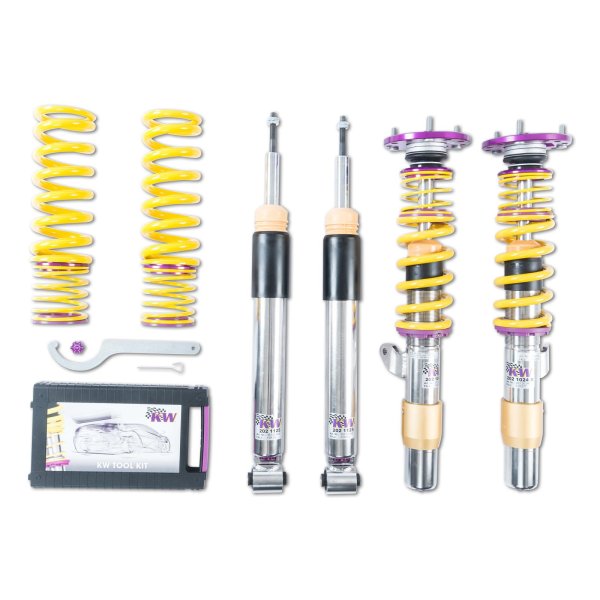 KW Gewindefahrwerk V3 Clubsport inkl. Stützlager passend für BMW 3er Cabriolet (E93) 392C, 3C, M3, M390 05/2006-12/2013 M3
