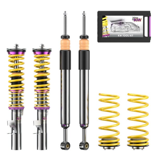 KW Gewindefahrwerk V3 inox passend für FORD FOCUS II (DA_) 07/2004-09/2013 2.5 ST