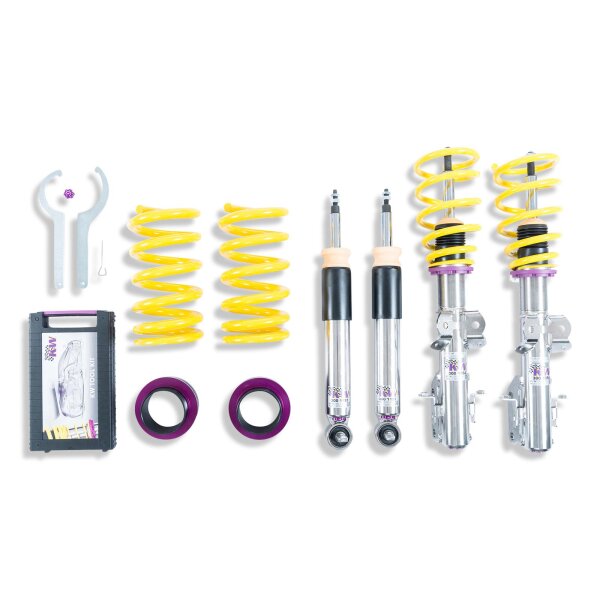 KW Gewindefahrwerk V3 inox passend für FORD USA MUSTANG Coupe 06/2023- 5.0 GT
