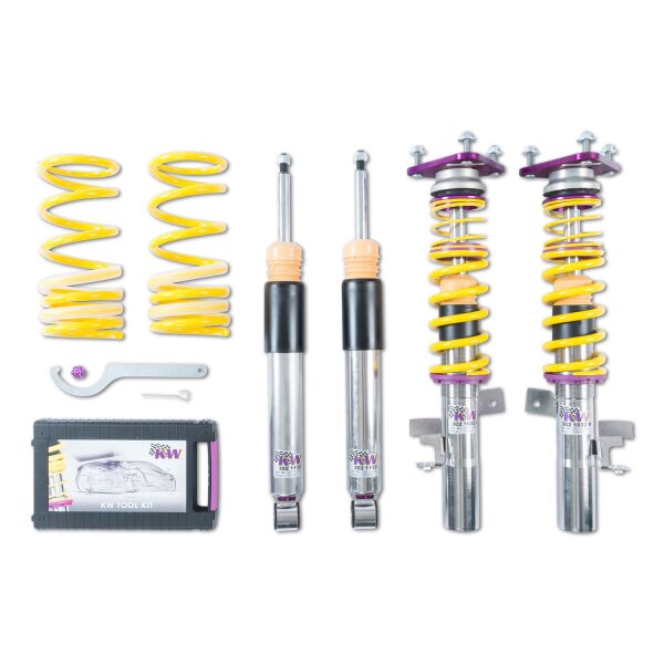 KW Gewindefahrwerk V3 Clubsport inkl. Stützlager passend für FORD FOCUS III (DYB_) 07/2010- 2.3 RS AWD