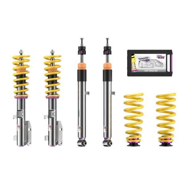 KW Gewindefahrwerk V3 inox (inkl. Stilllegung f. elektr. Dämpfer) passend für HYUNDAI IONIQ 5 (NE) 07/2020- N Allrad