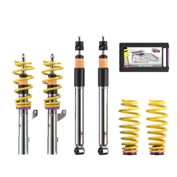 KW Gewindefahrwerk V3 inox passend für KIA CEED (JD) 05/2012- 1.4 MPI