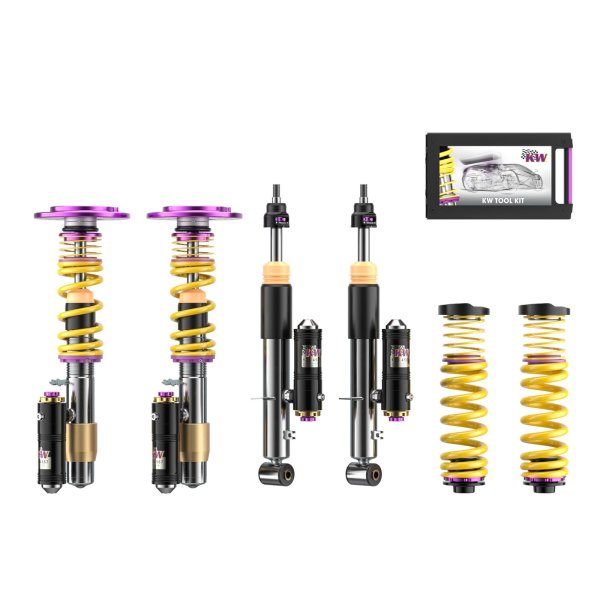 KW Gewindefahrwerk V4 Clubsport inkl. Stützlager passend für BMW 1er (F20) 1K4 07/2011-06/2019 120 d
