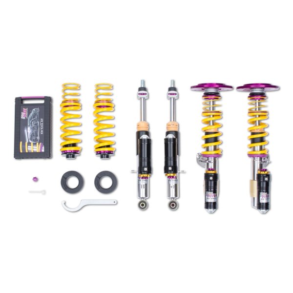 KW Gewindefahrwerk V4 Clubsport inkl. Stützlager passend für BMW 3er (F30, F80) 3-HY, 3L, M3, M3 GTS 03/2011-10/2018 M3 Competition