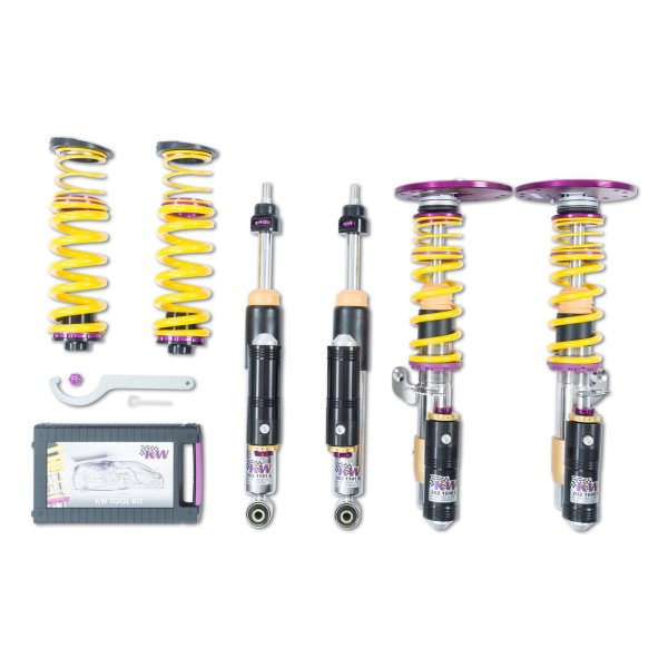KW Gewindefahrwerk V4 Clubsport inkl. Stützlager passend für BMW 2er Coupe (F22, F87) 1C, M3 10/2012- M2