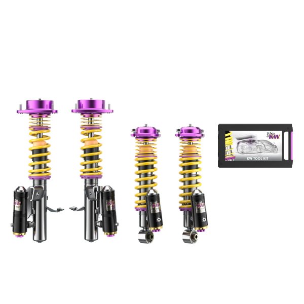 KW Gewindefahrwerk V4 Clubsport inkl. Stützlager passend für TOYOTA GT 86 Coupe (ZN6_, GC/GF) 03/2012- 2.0 (ZN6AC_, ZN6BC_)