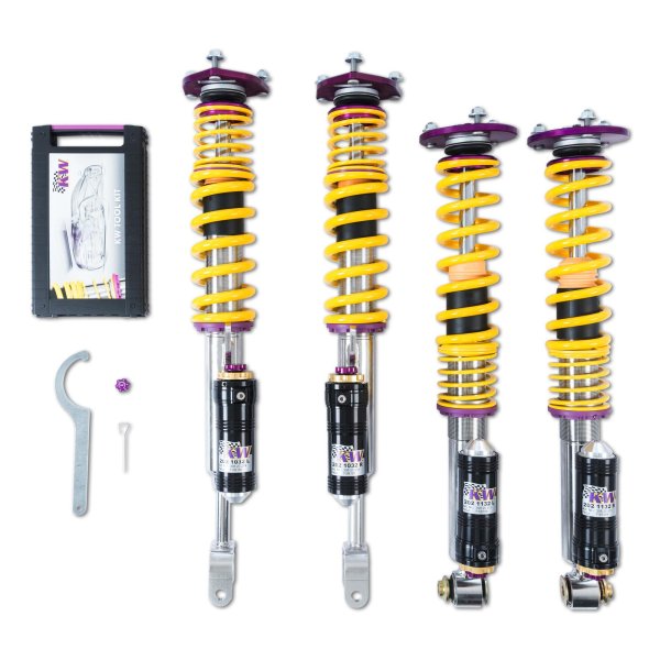 KW Gewindefahrwerk V4 inkl. Stützlager passend für BMW 5er (F10) 5L, GT, HY, KL, M5/M6 01/2009-10/2016 M5