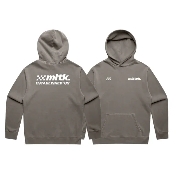 Milltek Hoodie Faded Grey (Motorsport Edition)