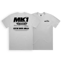 Milltek T-Shirt Grau VW Golf Mk1