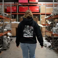 Milltek Hoodie Black Summer - Größe L