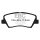 EBC Greenstuff Bremsbeläge Vorderachse passend für Hyundai i30 CW GD 1.4 CRDi