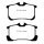 EBC Greenstuff Bremsbeläge Hinterachse passend für Toyota Avensis T22 2.0 D-4D