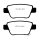 EBC Greenstuff Bremsbeläge Hinterachse passend für Toyota Avensis Kombi T25 2.0 D-4D