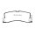 EBC Greenstuff Bremsbeläge Hinterachse passend für Toyota Corolla Compact E11 1.9 D
