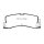 EBC Greenstuff Bremsbeläge Hinterachse passend für Toyota Corolla Compact E11 2.0 D