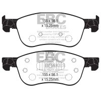 EBC Greenstuff Bremsbeläge Vorderachse passend...