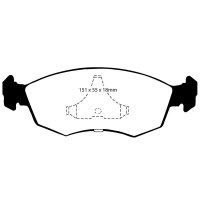 EBC Greenstuff Bremsbeläge Vorderachse passend...