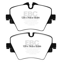 EBC Greenstuff Bremsbeläge Vorderachse passend...