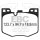 EBC Greenstuff Bremsbeläge Vorderachse passend für BMW 5er (G30,F90) 530 d