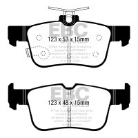EBC Greenstuff Bremsbeläge Hinterachse passend...