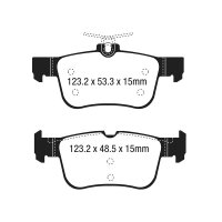 EBC Greenstuff Bremsbeläge Hinterachse passend...