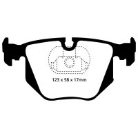 EBC Greenstuff Bremsbeläge Hinterachse passend...