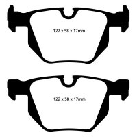 EBC Greenstuff Bremsbeläge Hinterachse passend...