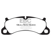 EBC Greenstuff Bremsbeläge Hinterachse passend...