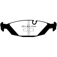 EBC Greenstuff Bremsbeläge Hinterachse passend...