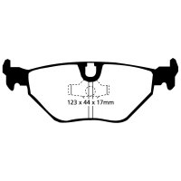 EBC Greenstuff Bremsbeläge Hinterachse passend...